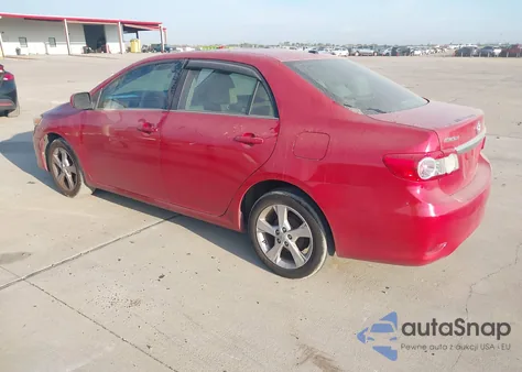 2013 Toyota Corolla Le z USA, uszkodzony, nr VIN 2T1BU4EE9DC982499